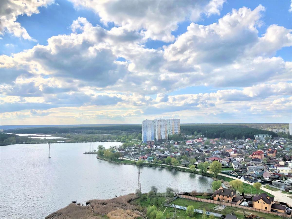 Vip Апартаменти З Видом На Озеро Kiev Luaran gambar